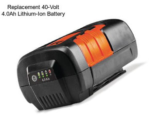 Replacement 40-Volt 4.0Ah Lithium-Ion Battery