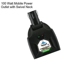 100 Watt Mobile Power Outlet with Swivel Neck