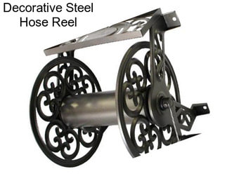 Decorative Steel Hose Reel