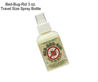 Bed-Bug-Rid 3 oz. Travel Size Spray Bottle