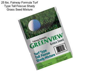25 lbs. Fairway Formula Turf Type Tall Fescue Shady Grass Seed Mixture