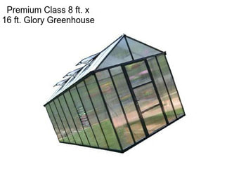 Premium Class 8 ft. x 16 ft. Glory Greenhouse