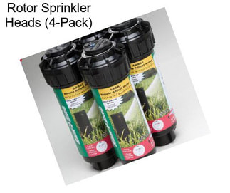 Rotor Sprinkler Heads (4-Pack)