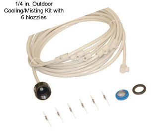 1/4 in. Outdoor Cooling/Misting Kit with 6 Nozzles