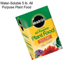 Water-Soluble 5 lb. All Purpose Plant Food