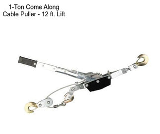 1-Ton Come Along Cable Puller - 12 ft. Lift