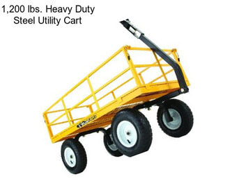 1,200 lbs. Heavy Duty Steel Utility Cart