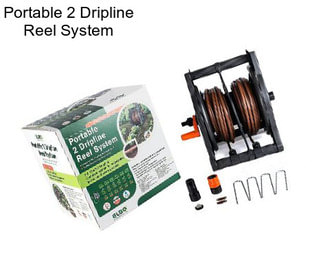 Portable 2 Dripline Reel System