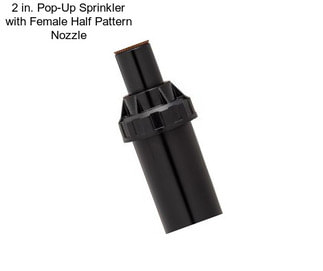 2 in. Pop-Up Sprinkler with Female Half Pattern Nozzle