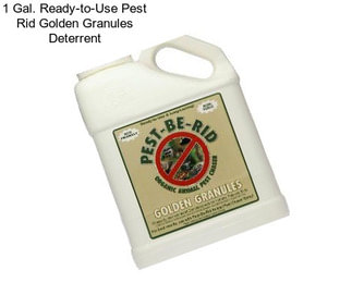 1 Gal. Ready-to-Use Pest Rid Golden Granules Deterrent