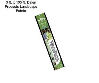 3 ft. x 100 ft. Dalen Products Landscape Fabric