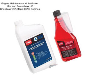 Engine Maintenance Kit for Power Max and Power Max HD Snowblower 2-Stage 342cc Engines
