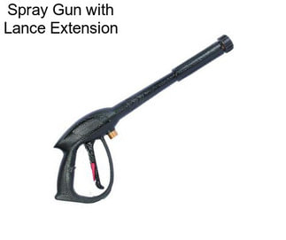 Spray Gun with Lance Extension