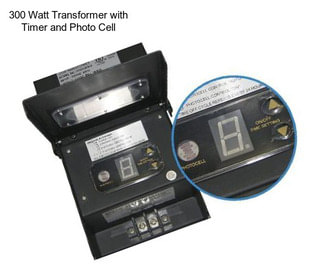 300 Watt Transformer with Timer and Photo Cell