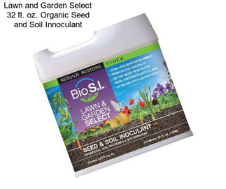 Lawn and Garden Select 32 fl. oz. Organic Seed and Soil Innoculant