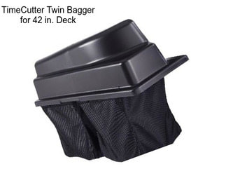 TimeCutter Twin Bagger for 42 in. Deck