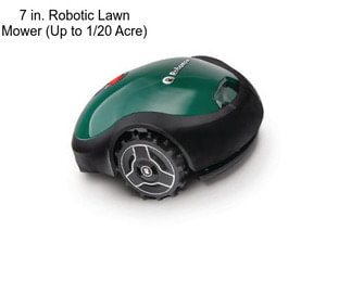 7 in. Robotic Lawn Mower (Up to 1/20 Acre)