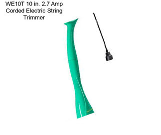 WE10T 10 in. 2.7 Amp Corded Electric String Trimmer