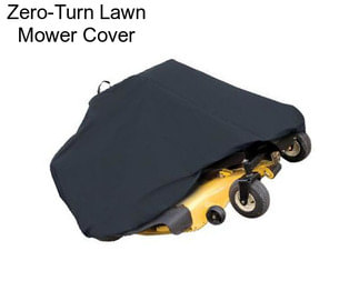 Zero-Turn Lawn Mower Cover