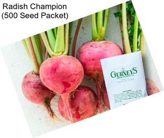 Radish Champion (500 Seed Packet)