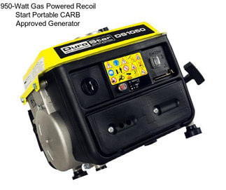 950-Watt Gas Powered Recoil Start Portable CARB Approved Generator