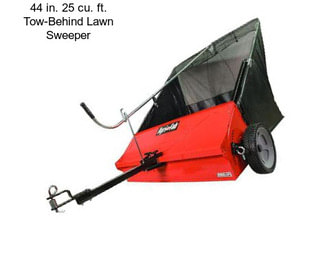 44 in. 25 cu. ft. Tow-Behind Lawn Sweeper