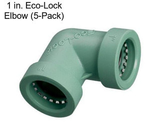 1 in. Eco-Lock Elbow (5-Pack)