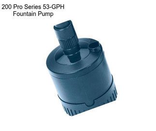 200 Pro Series 53-GPH Fountain Pump