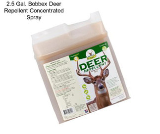 2.5 Gal. Bobbex Deer Repellent Concentrated Spray
