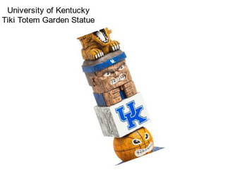 University of Kentucky Tiki Totem Garden Statue