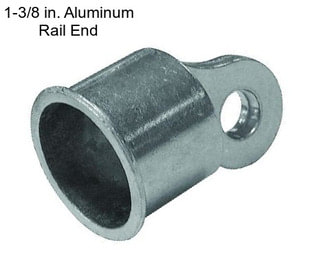 1-3/8 in. Aluminum Rail End