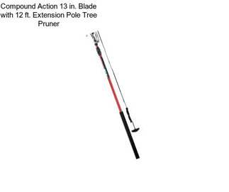 Compound Action 13 in. Blade with 12 ft. Extension Pole Tree Pruner