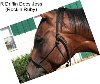 R Driftin Docs Jess (Rockin Ruby)