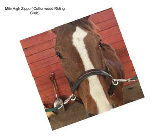 Mile High Zippo (Cottonwood Riding Club)