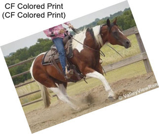 CF Colored Print (CF Colored Print)