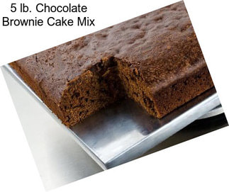 5 lb. Chocolate Brownie Cake Mix