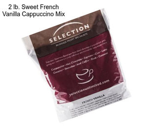 2 lb. Sweet French Vanilla Cappuccino Mix