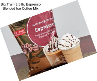 Big Train 3.5 lb. Espresso Blended Ice Coffee Mix