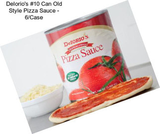 DeIorio\'s #10 Can Old Style Pizza Sauce - 6/Case