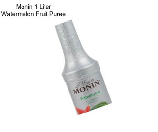 Monin 1 Liter Watermelon Fruit Puree