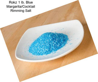 Rokz 1 lb. Blue Margarita/Cocktail Rimming Salt
