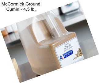 McCormick Ground Cumin - 4.5 lb.