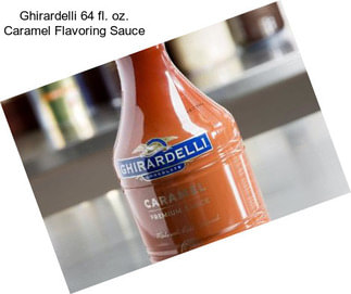 Ghirardelli 64 fl. oz. Caramel Flavoring Sauce