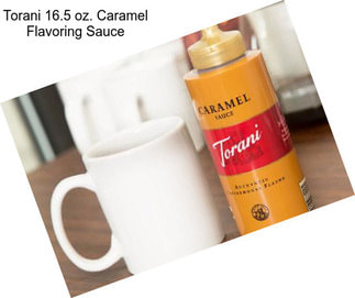 Torani 16.5 oz. Caramel Flavoring Sauce