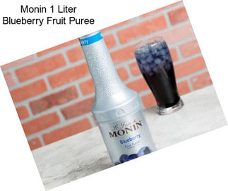 Monin 1 Liter Blueberry Fruit Puree