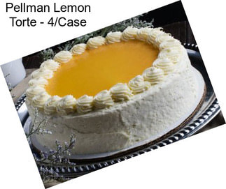 Pellman Lemon Torte - 4/Case