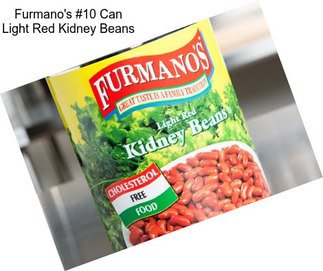 Furmano\'s #10 Can Light Red Kidney Beans