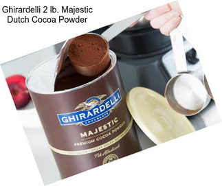 Ghirardelli 2 lb. Majestic Dutch Cocoa Powder