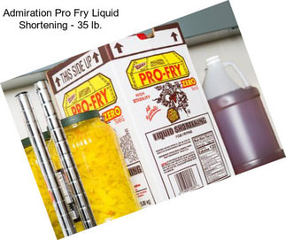 Admiration Pro Fry Liquid Shortening - 35 lb.