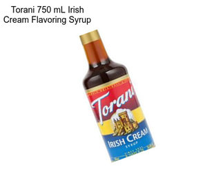 Torani 750 mL Irish Cream Flavoring Syrup